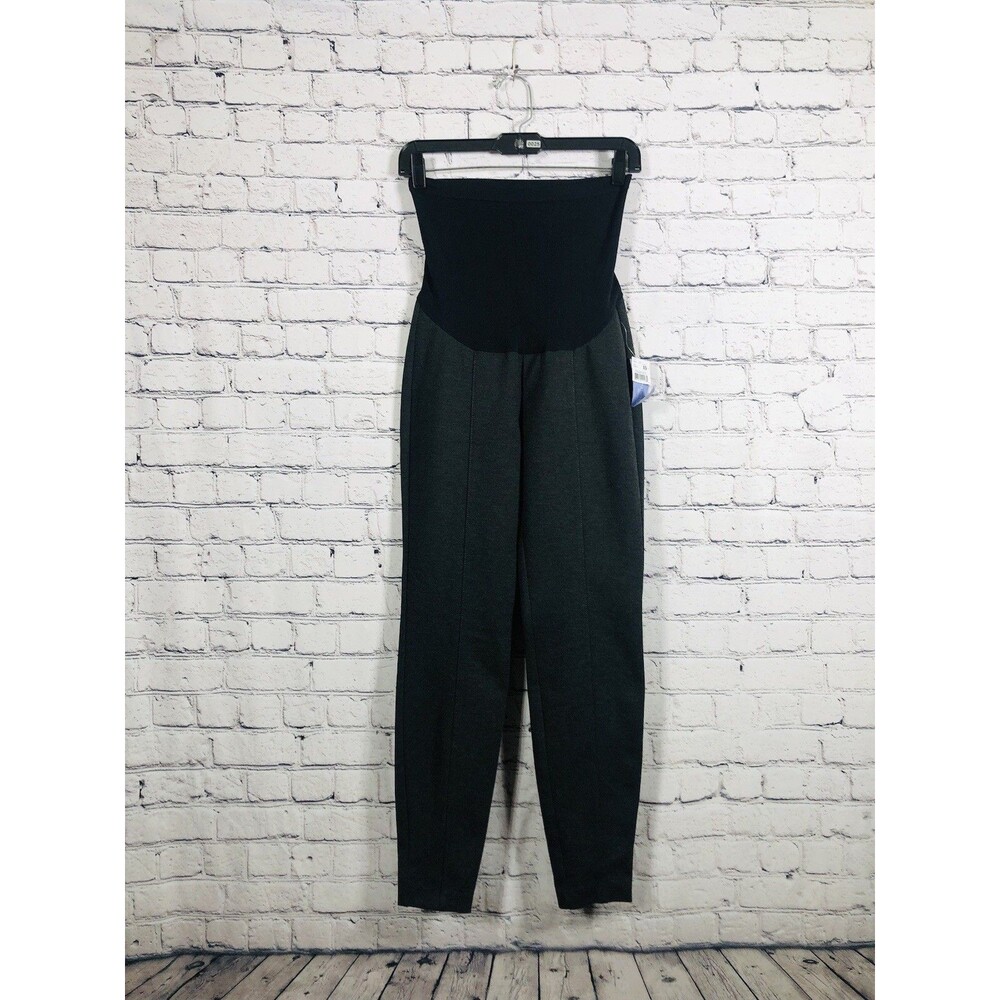 Motherhood Women's Secret Fit Belly Seam Ponte Pants Charcoal Grey XS